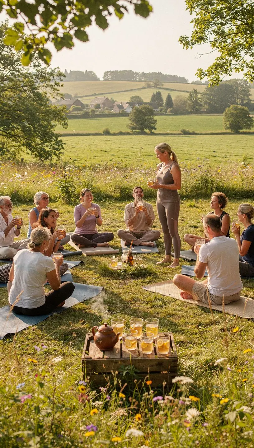 Infusion de thГ© au citron et gingembre dans une thГ©iГЁre Г©lГ©gante.