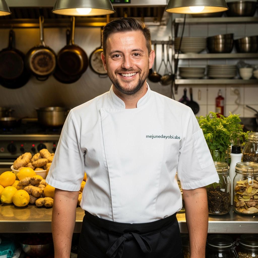 Tasse de thé au citron et au gingembre fumant, décorée de tranches de citron frais.